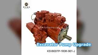 Nâng cấp máy bơm thủy lực máy xúc K5V80DTP