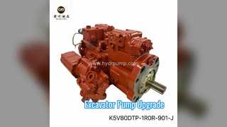 Máy bơm thủy lực máy xúc K5V80DTP cho 12-15 tấn